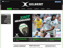 Tablet Screenshot of gilbertargentina.com.ar